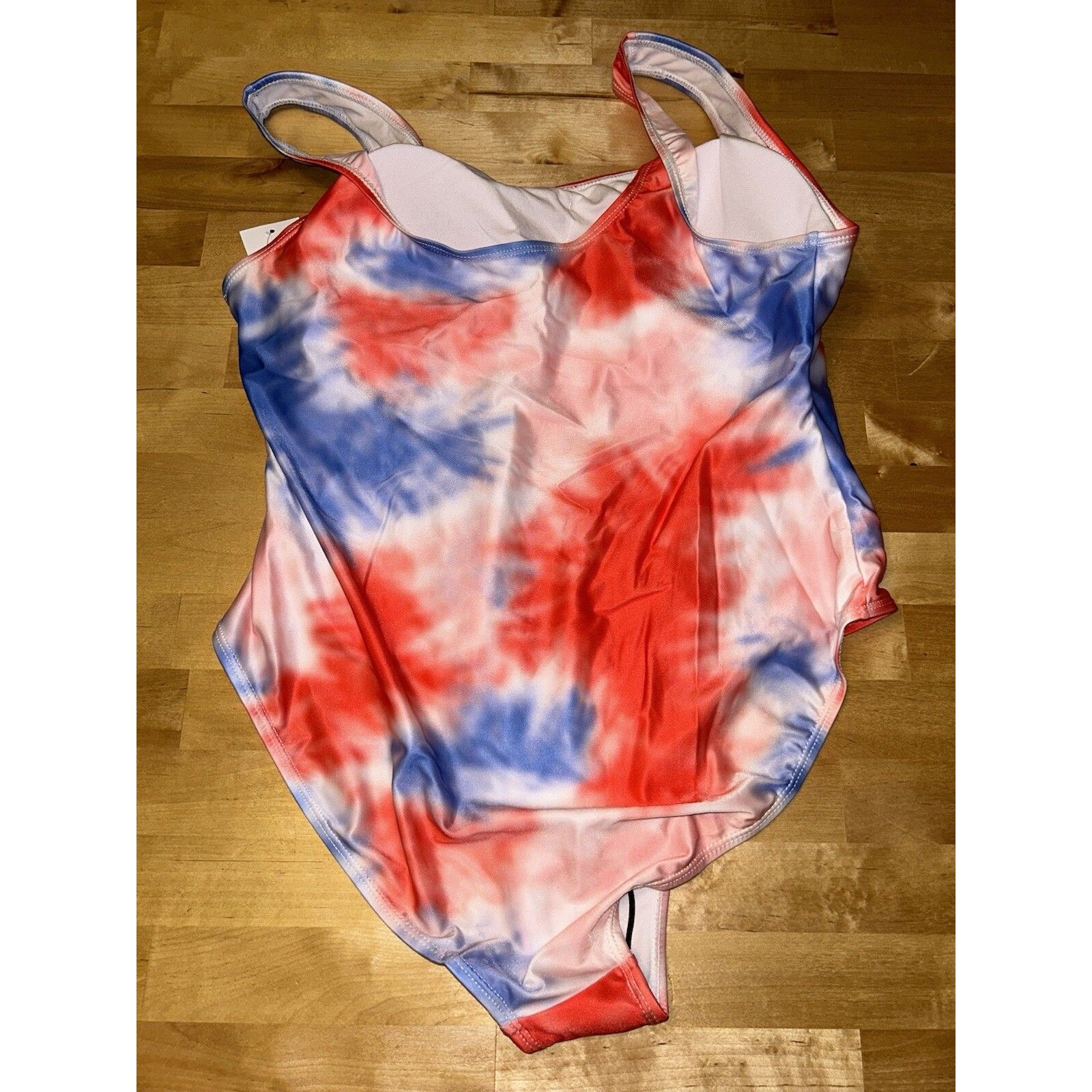 Florida Bathing Suit Red White And Blue Size Xxl — image 4 of 5
